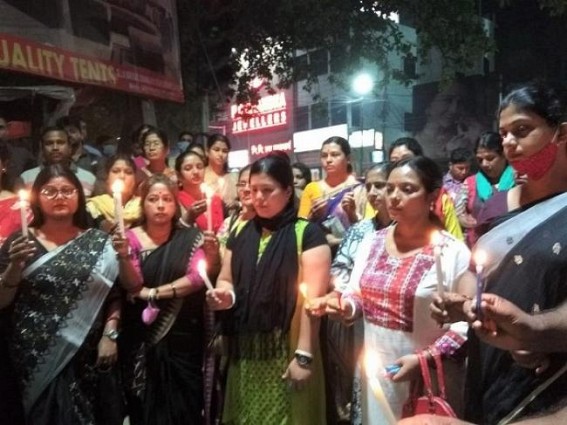 JMC-10323 Teachers Paid Tribute to Deceased Teachers : Requested Biplab Deb Govt to fulfill Pre-Poll Promise to save Terminated Teachers' Families : Death Toll rose to 89 JMC-10323 Teachers Paid Tribute to Deceased Teachers : Requested Biplab Deb Govt to fulfill Pre-Poll Promise to save Terminated Teachers' Families : Death Toll rose to 89